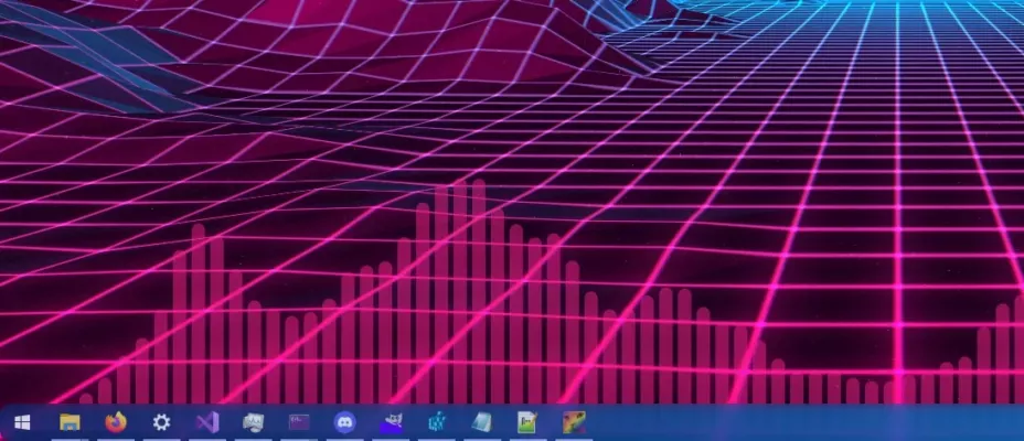 RainbowTaskbar 3.2.2 interface screenshot