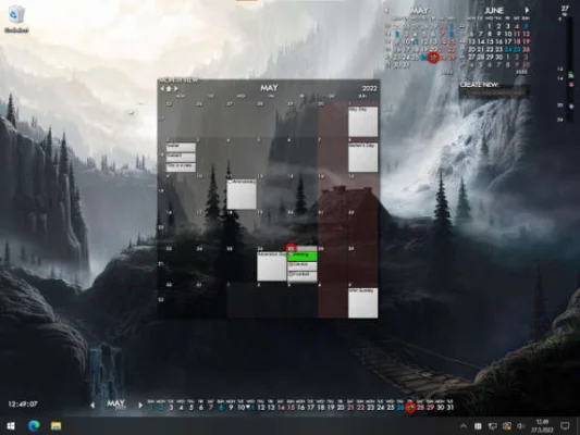 Rainlendar Pro 2.22.1 – A snapshot of the explanation