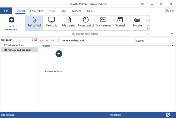 Remote Utilities Viewer 7.6.2.0 – A snapshot of the explanation