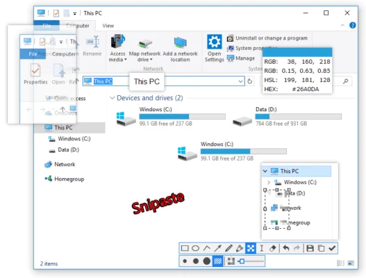Snipaste 2.10.8 interface screenshot
