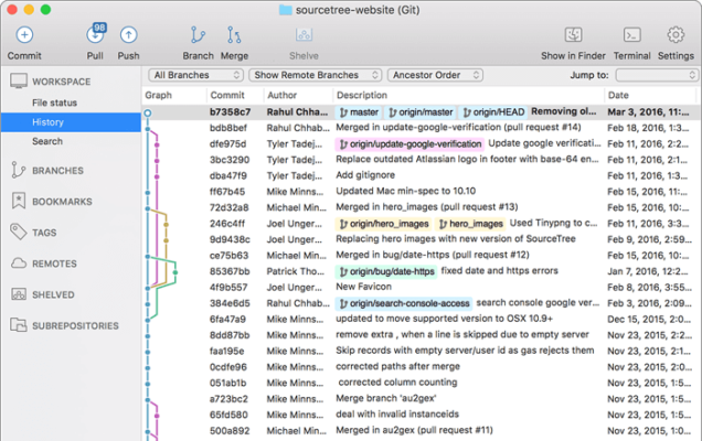 SourceTree 3.4.24 interface screenshot