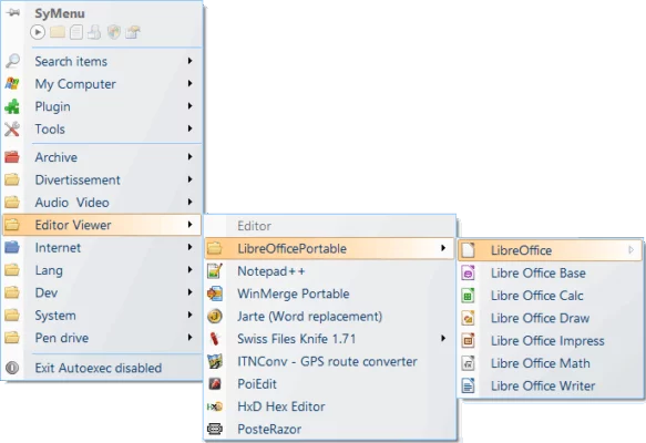 SyMenu 8.9.9363 interface screenshot
