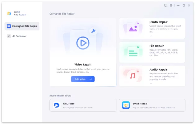 Tenorshare 4DDiG File Repair 4.2.0.9 – A snapshot of the explanation