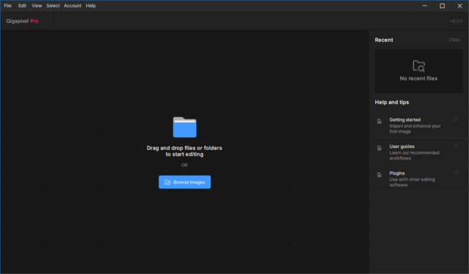 Topaz Gigapixel AI 8.4.2 – A snapshot of the explanation