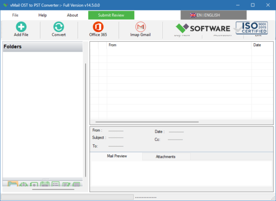 vMail OST to PST Converter 14.5 – Convert Offline OST Files to PST Format Easily – A snapshot of the explanation