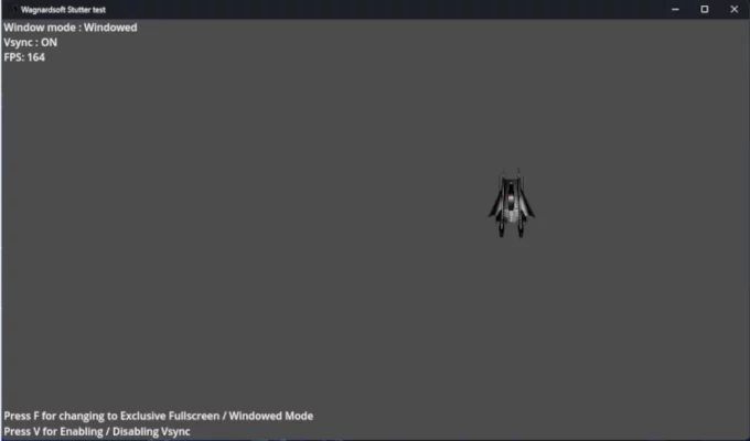 Wagnardsoft Stutter Test 1.0.3.0 interface screenshot