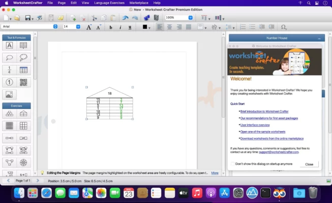 Worksheet Crafter Premium Edition 2025.1.12.461 interface screenshot